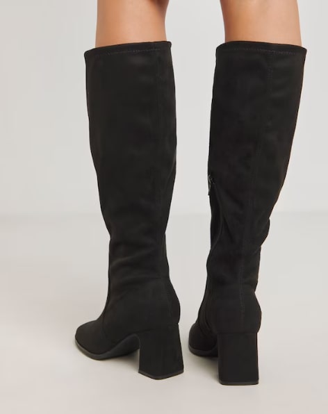 Chana Classic Knee High Heeled Stretch Boots Standard D Fit Standard Calf Size 4 RRP £66.00