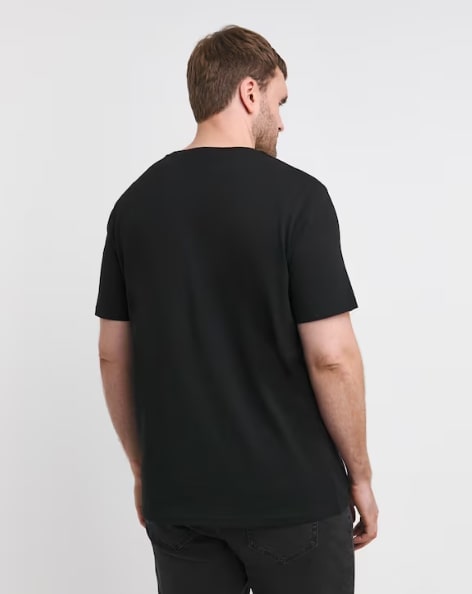 Jack & Jones Star T-Shirt - Black Size L(47) RRP £18.00