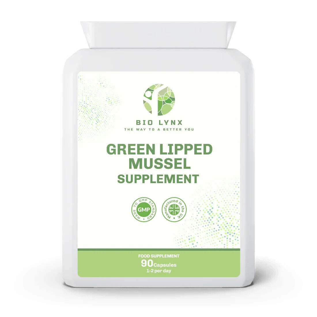 Green Lipped Mussel Join Relief Capsules, 500mg - 90 Count