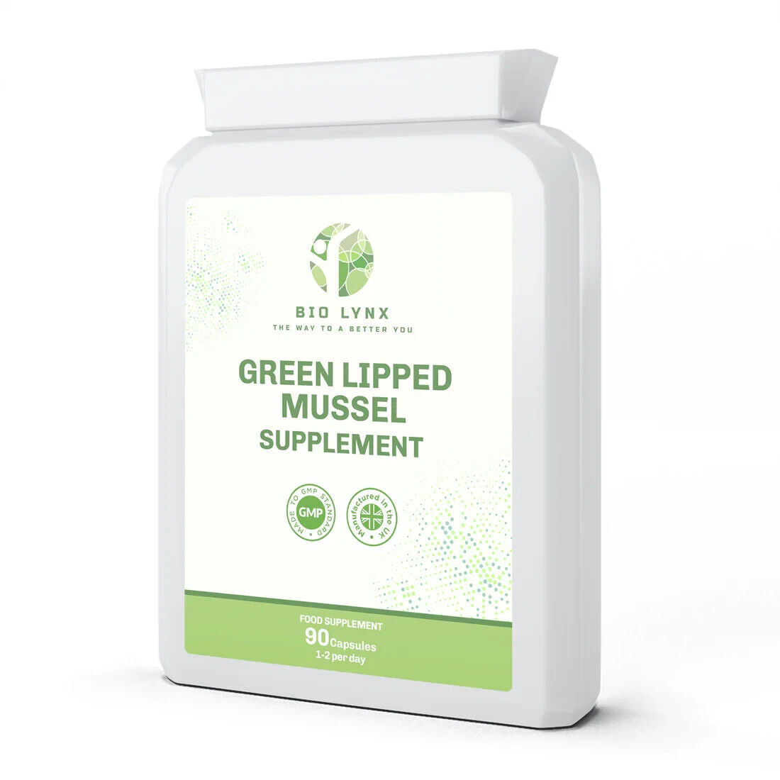 Green Lipped Mussel Join Relief Capsules, 500mg - 90 Count