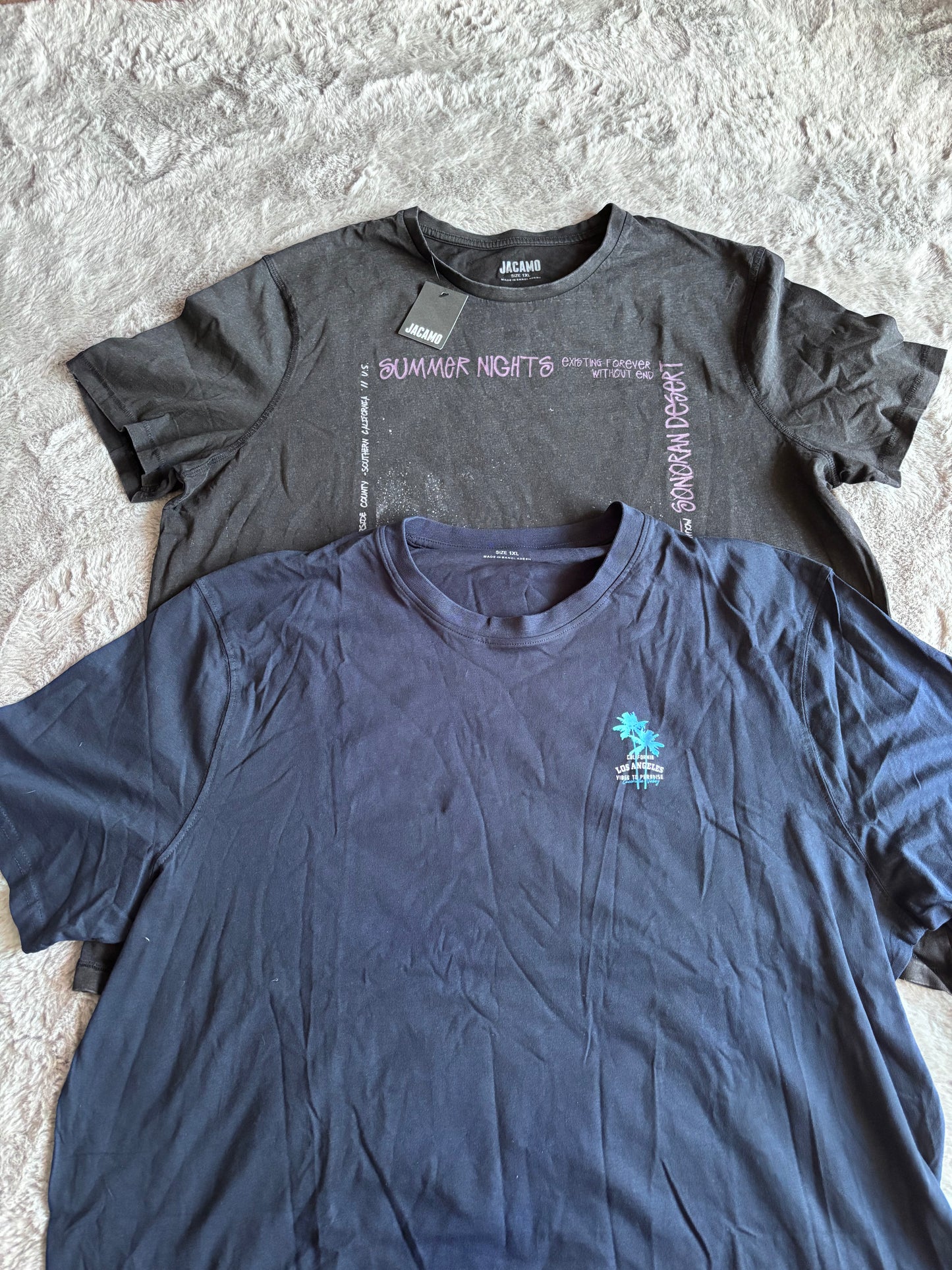 Jacamo Pack of 2 T-Shirts Size XL