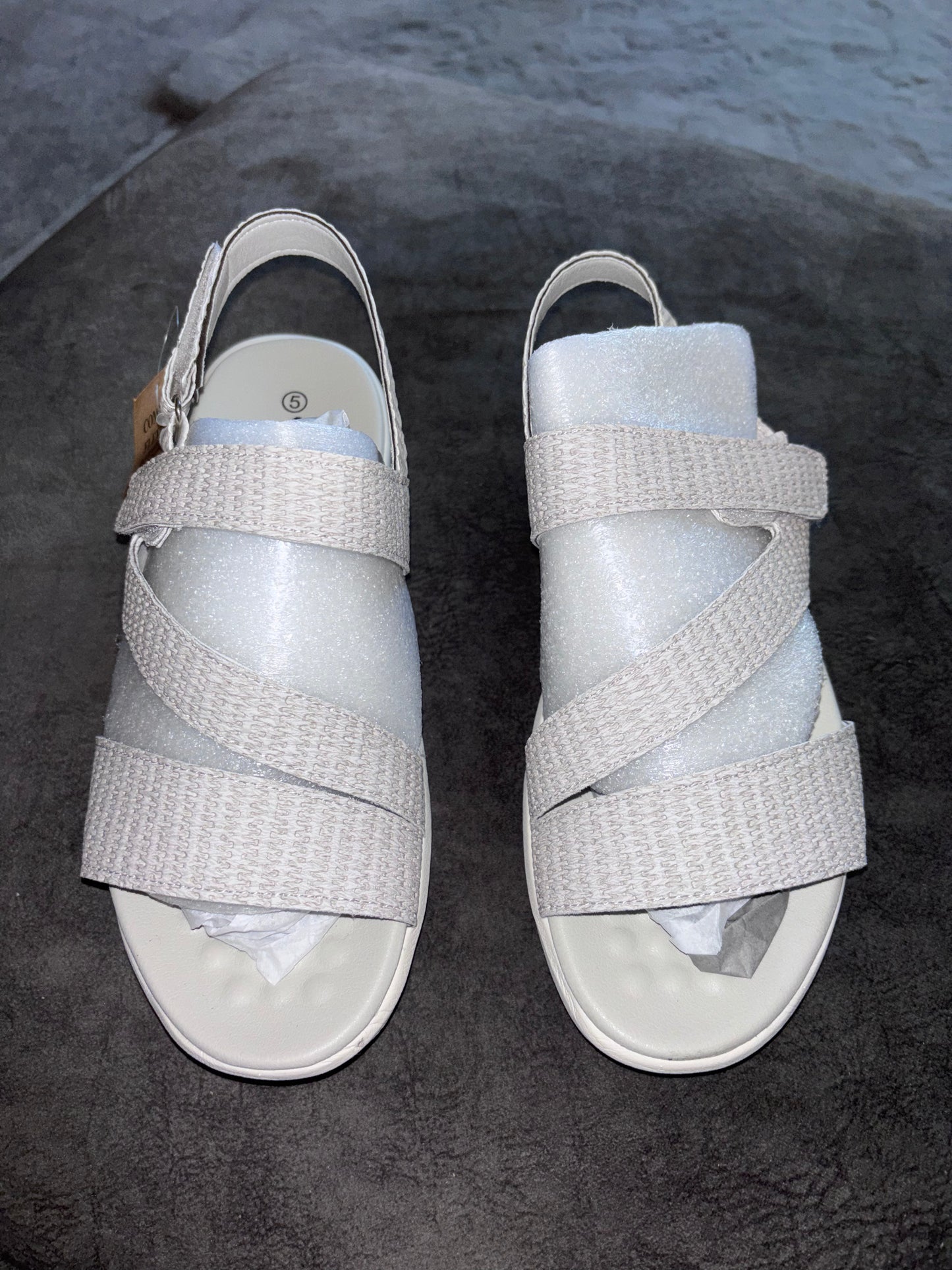 Cushion Walk Touch & Close Strappy Sandal EEE Fit Size 5 RRP £38.00