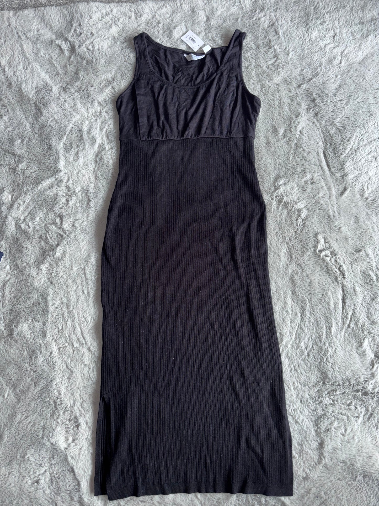 BNWT Seraphine Amaya Maternity Black Knit Dress Size 12 RRP £65