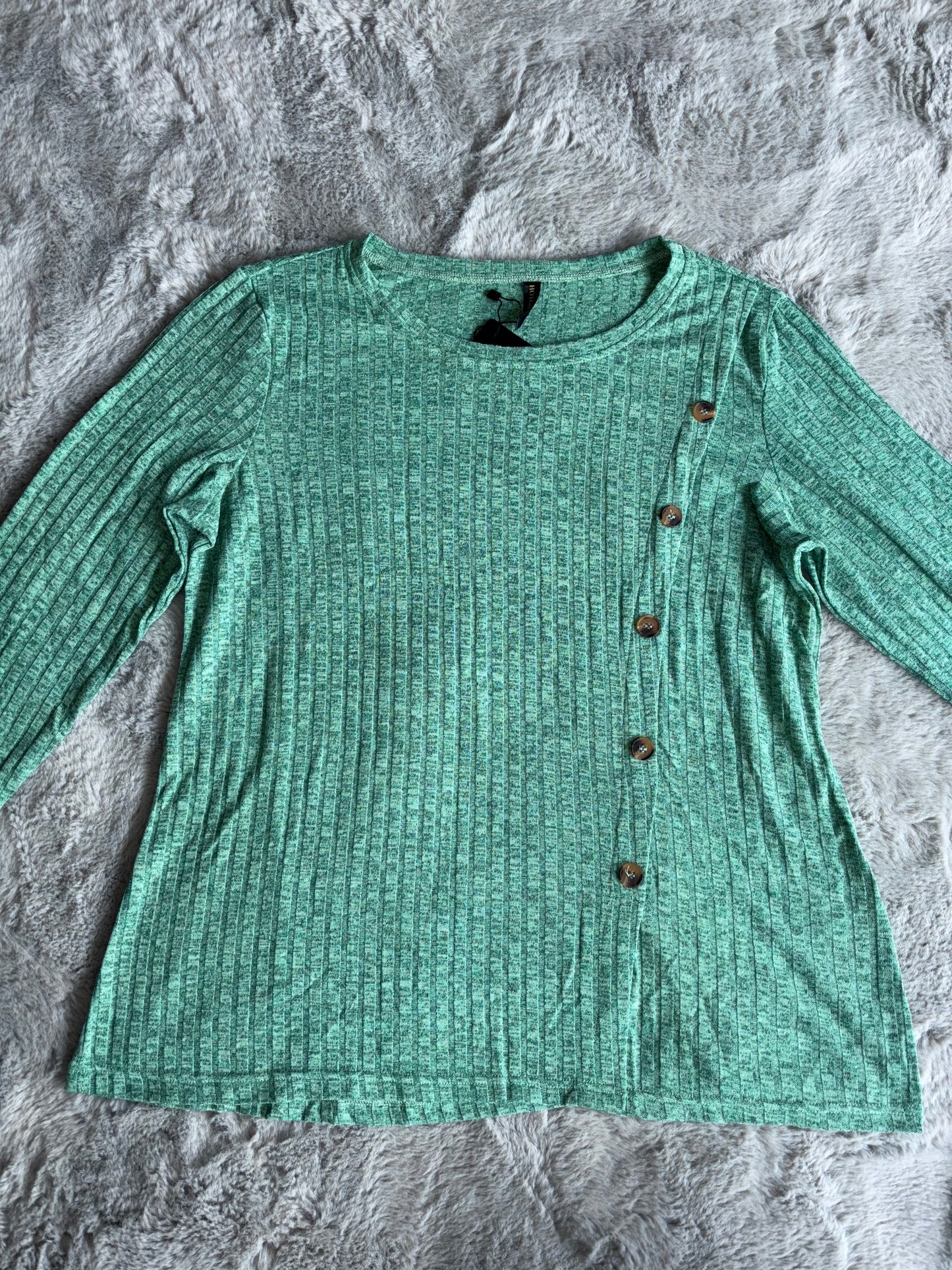 Amazon Long Sleeve Loungewear Sweater Green Size 18-20 RRP £19.99