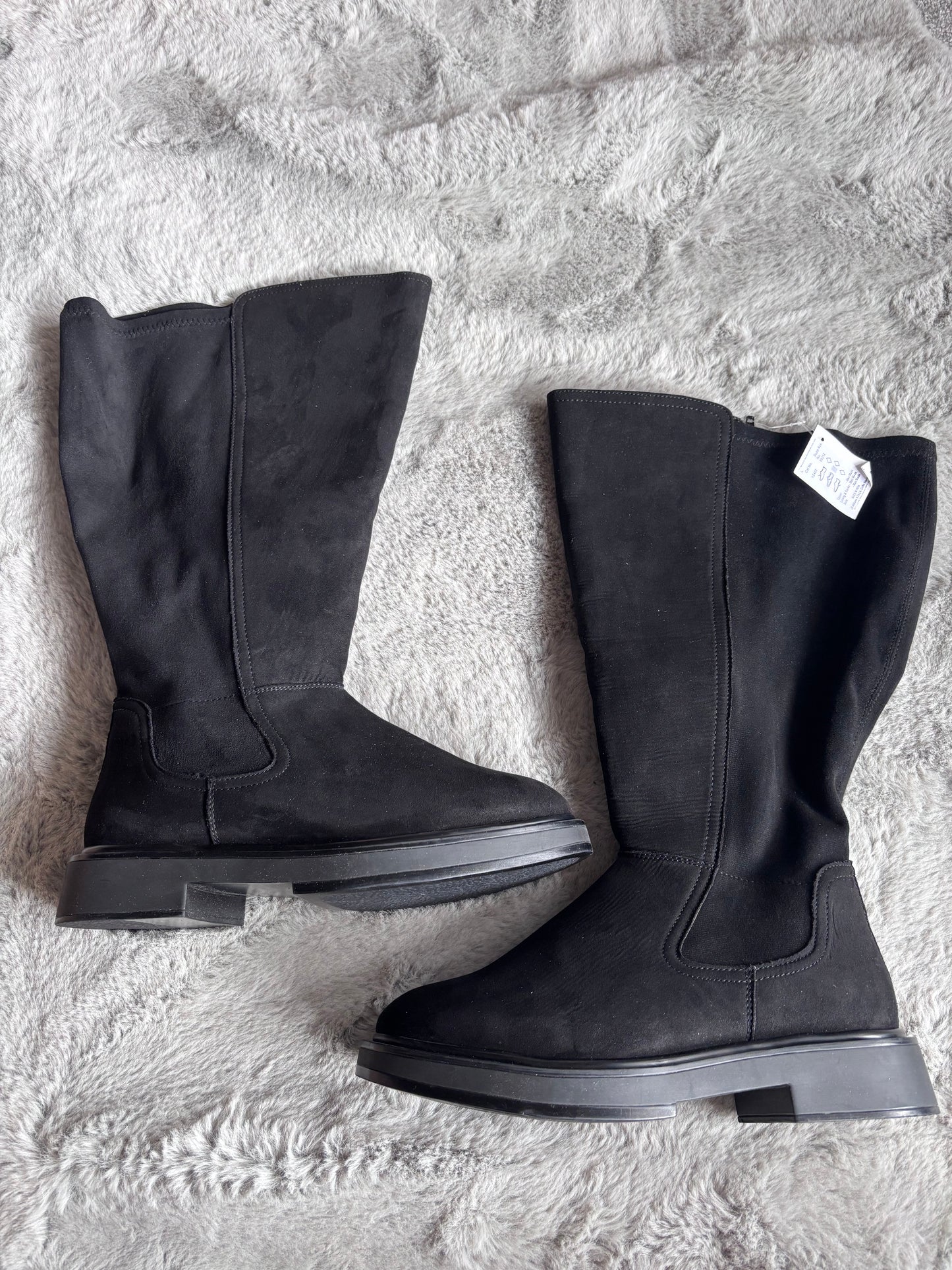 Perry Stretch Back Panel Flat Knee High Boots Wide EE Fit Super Curvy Calf Size 6 RRP £60.00 (Copy)