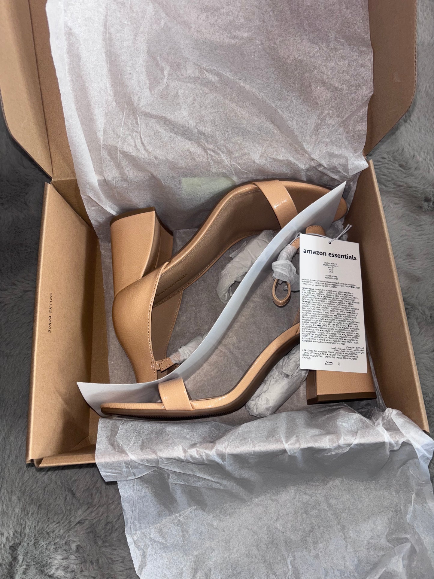 Amazon Essentials Nola High Heel Size UK 4 RRP £28.90