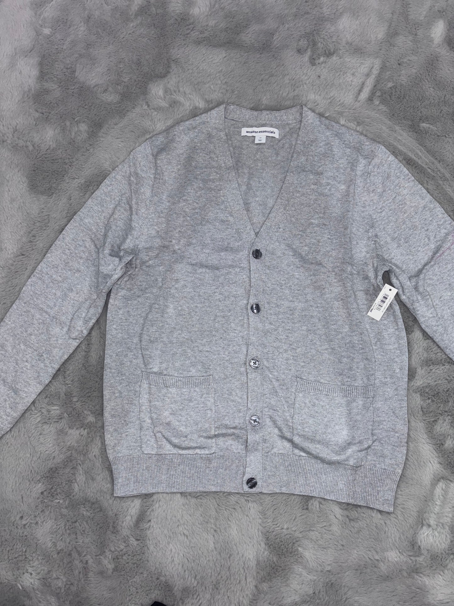 BNWT Amazon Essentials Grey Oversized Cardigan Size XS RRP £20.90