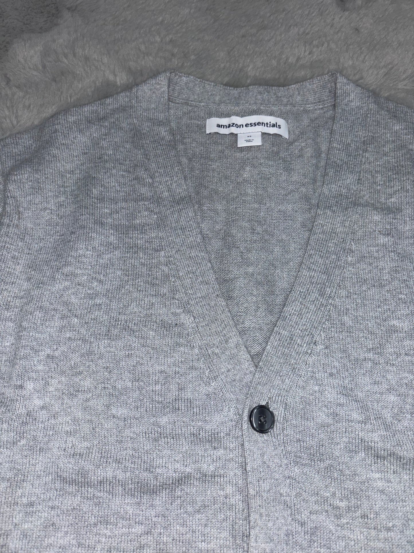 BNWT Amazon Essentials Grey Oversized Cardigan Size XS RRP £20.90