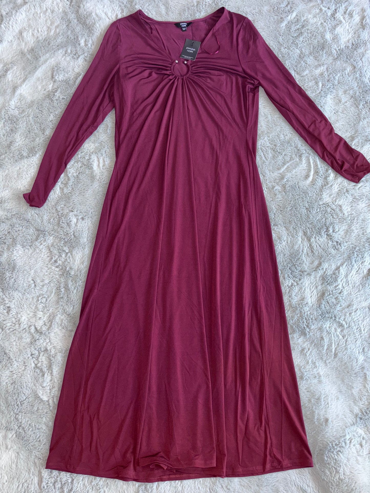 Joanna Hope Ruched MAGISCULPT Dress Size 18 RRP £80