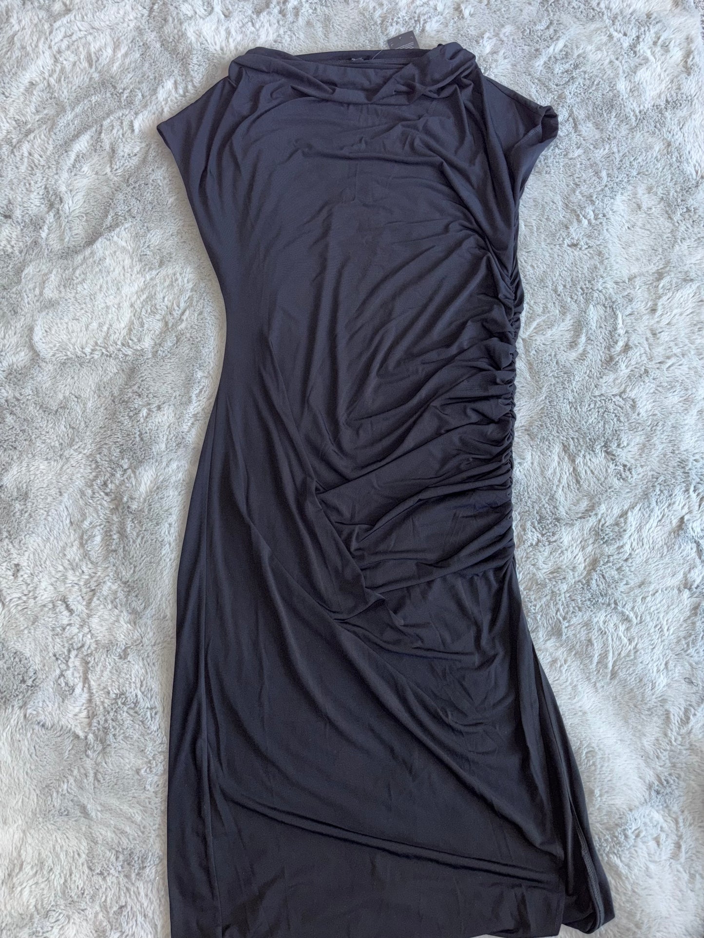 Joanna Hope Jersey MAGISCULPT Ruched Dress Size 22 RRP £79