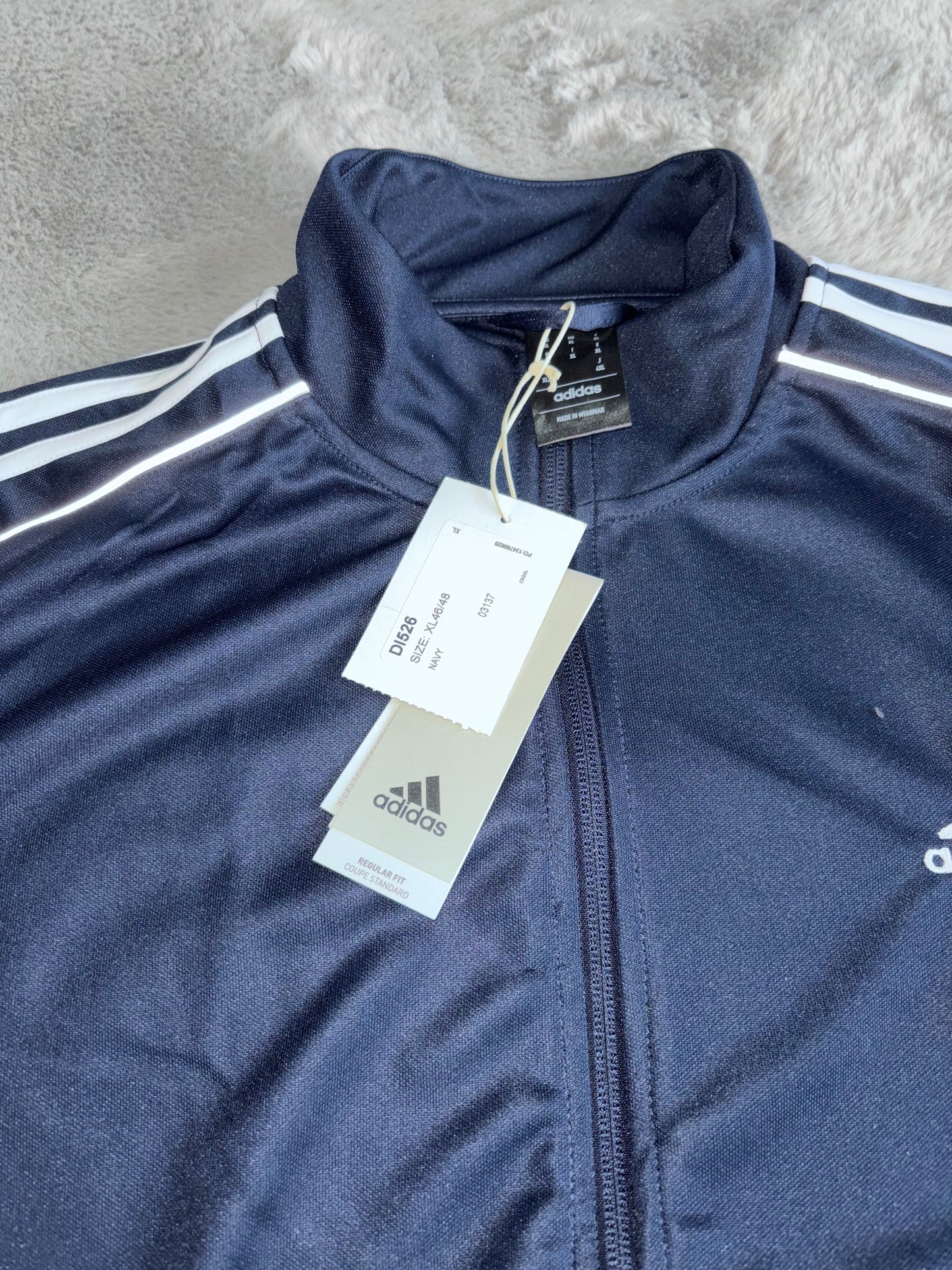 adidas 3 Stripes Tracksuit Top Size XL RRP £48