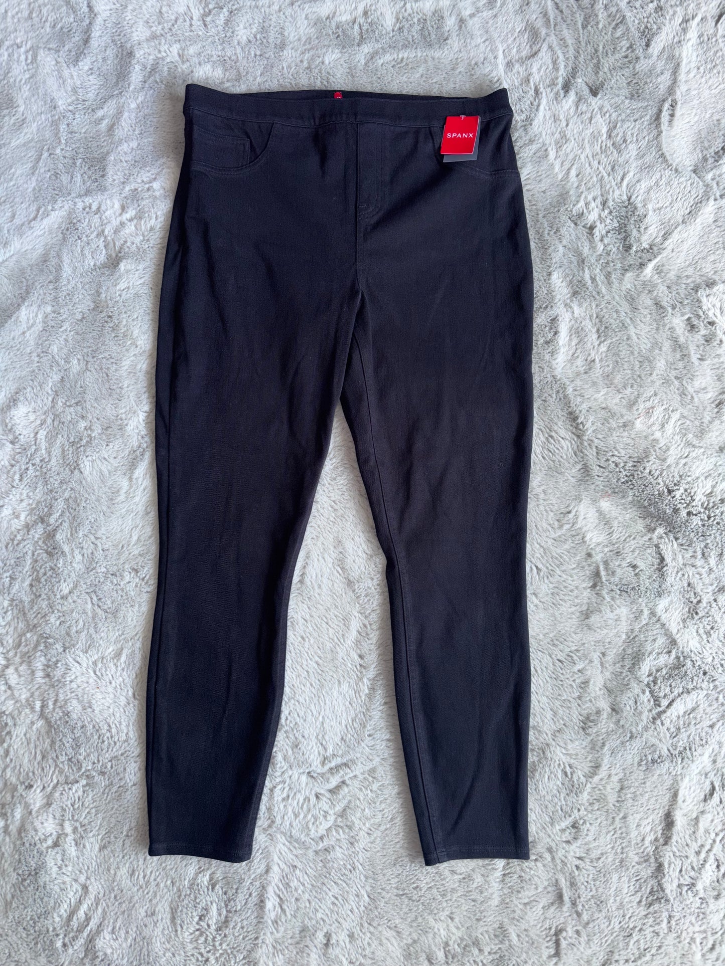 Spanx Medium Control Jean-ish Ankle Leggings Black Size 1X RRP £99