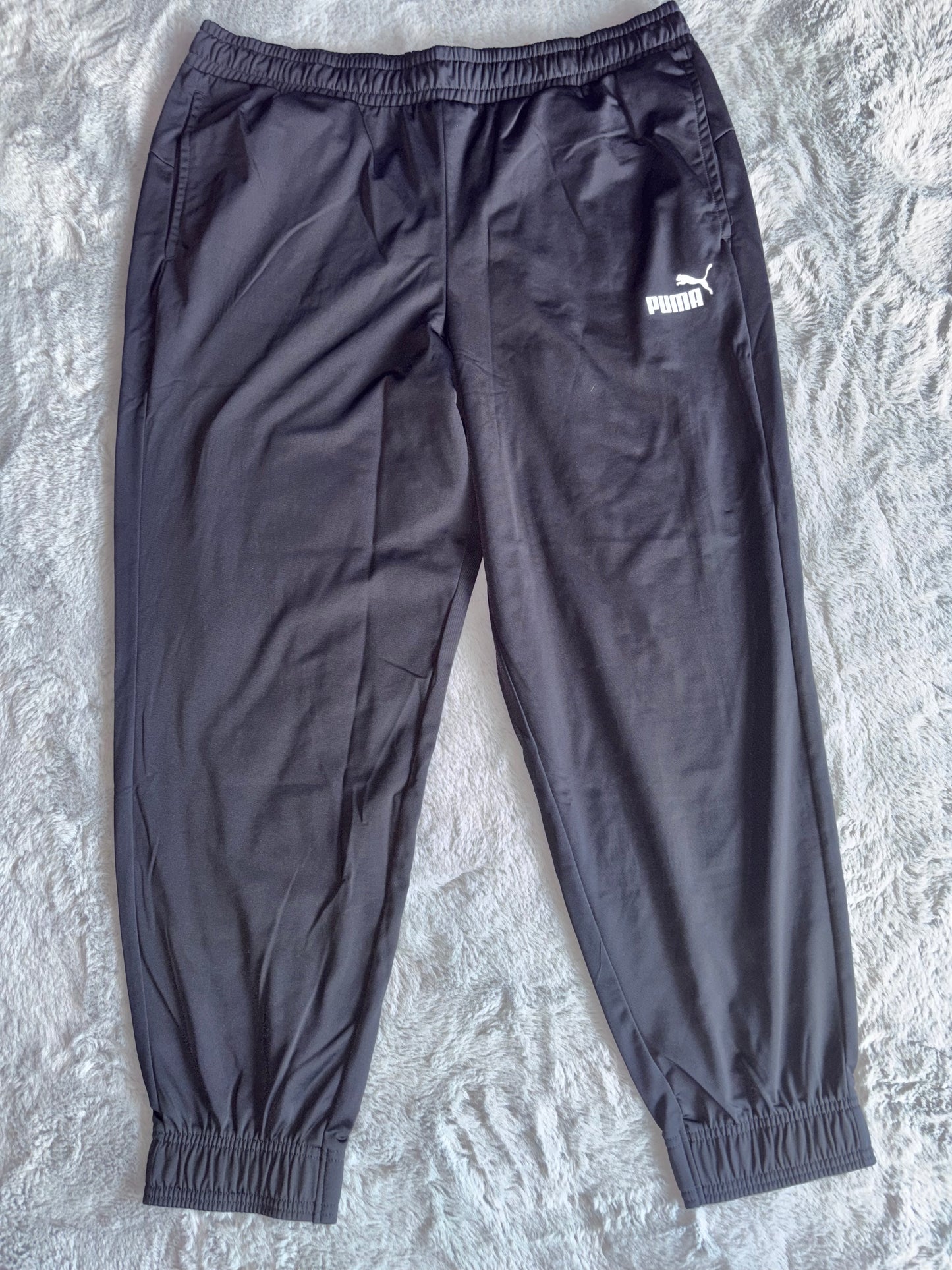 PUMA Essentials Poly Tracksuit Bottoms /Joggers Size 2XL RRP £30