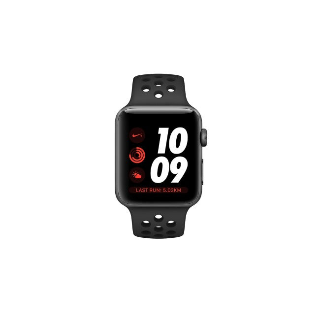 Apple Watch Nike+ Series 3 GPS + Cellular 42mm Space Grey Aluminium Case with Anthracite/Black Nike