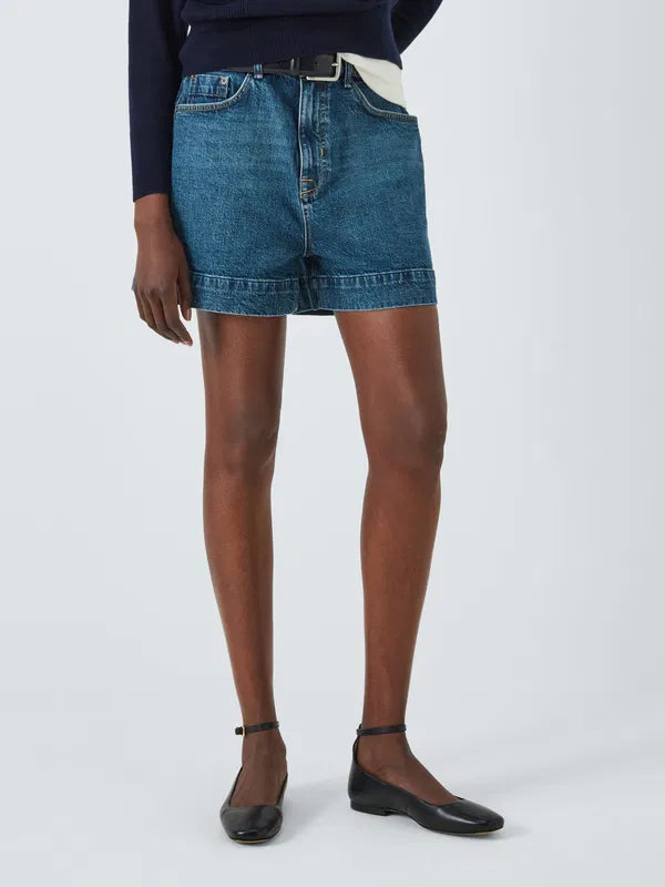 BNWT John Lewis Premium High Rise Shorts Size 16 RRP £45