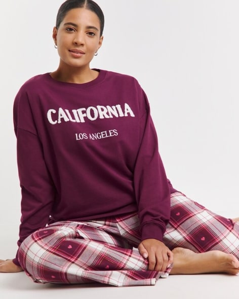Simply Be Lounge Wear Woven Pyjama Bottoms Size 32-34 RRP £34
