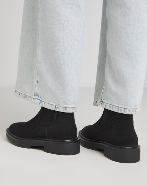 Rue Classic Chelsea Ankle Boots Wide E Fit Size 7 RRP £35.00