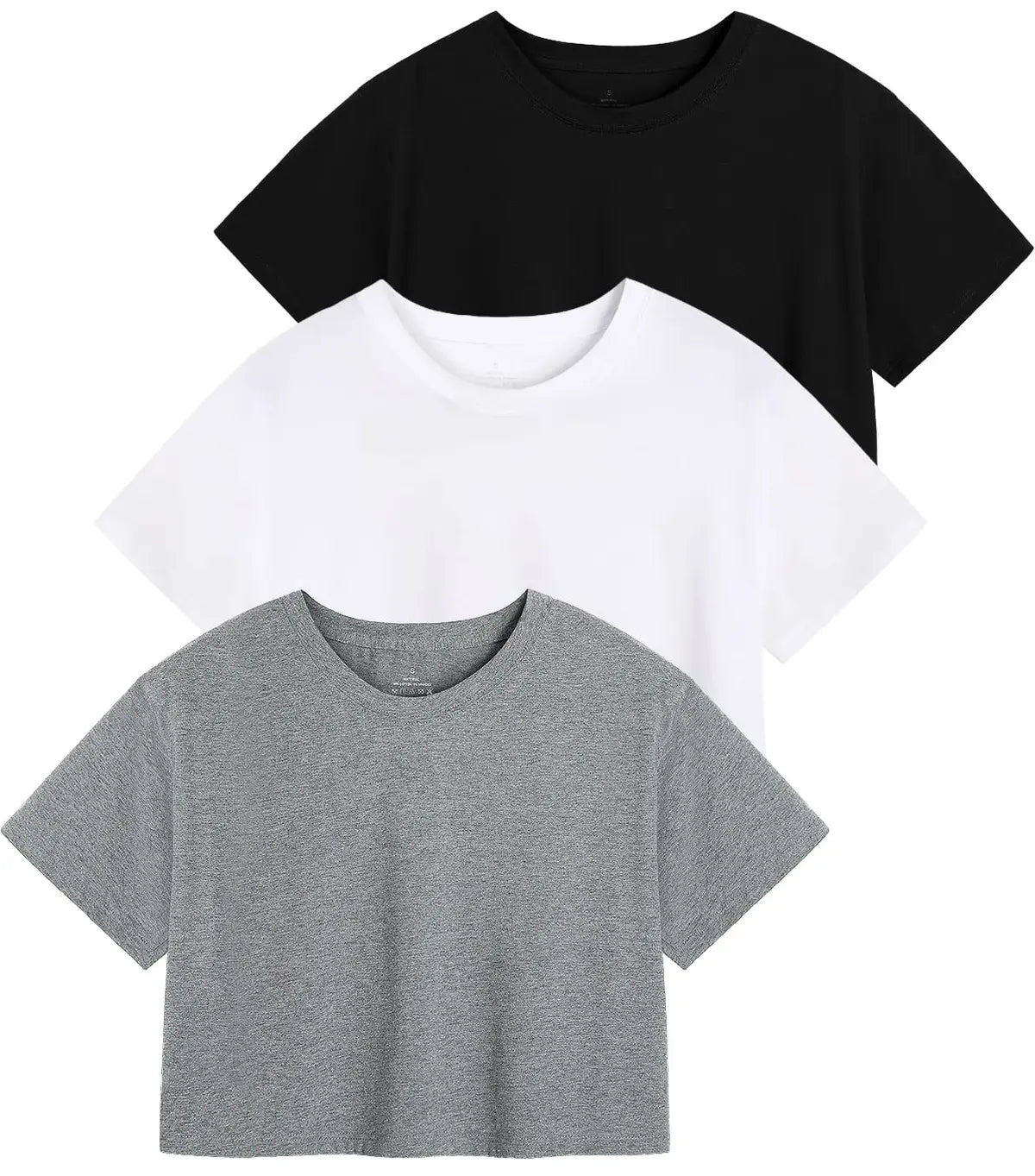 BNWT 3 Pack Cropped Yoga T-Shirts Size XL RRP £25