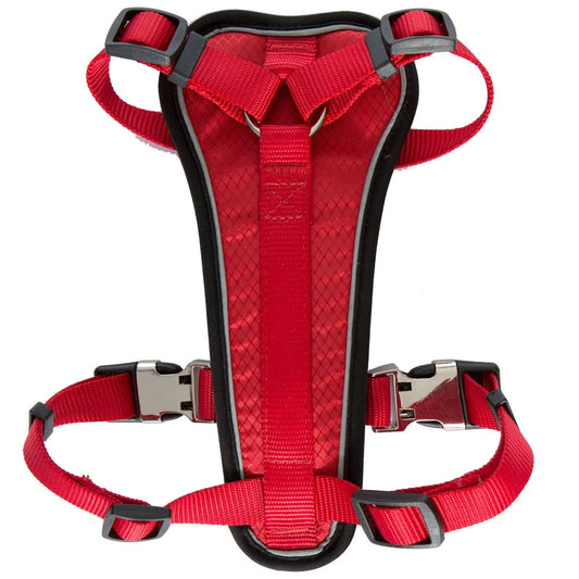 Trespaws (Trespass) Dog Harness Reflective Binding Side Release Buckles Tanked Small/Medium