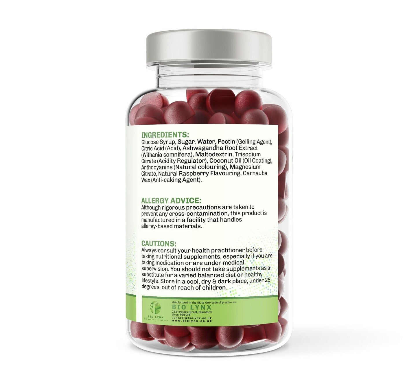 Ashwagandha KSM-66, High Strength 1,000mg Daily Dose - 45 Day Supply 150 gummies