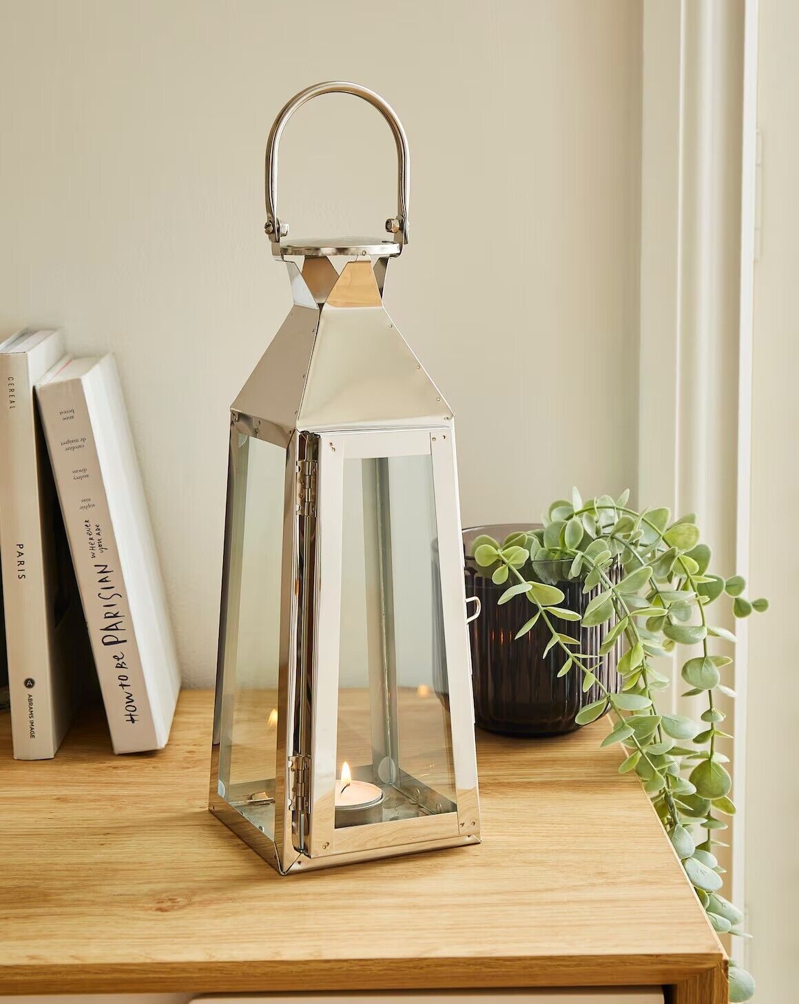 Stylish Glass Metal Lantern