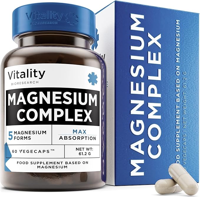 Magnesium Complex Food Supplement - High Strength Magnesium 60 tablets