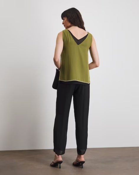 BNWT Joanna Hope Beaded Chiffon Top Size 18 RRP £67