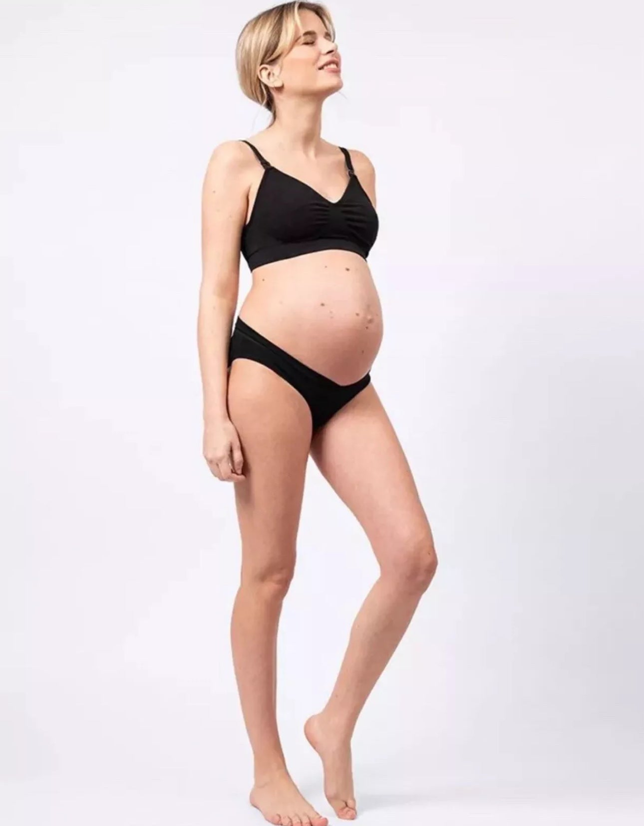 Seraphine Sammie Maternity Briefs Size Medium Black BNWT RRP £29