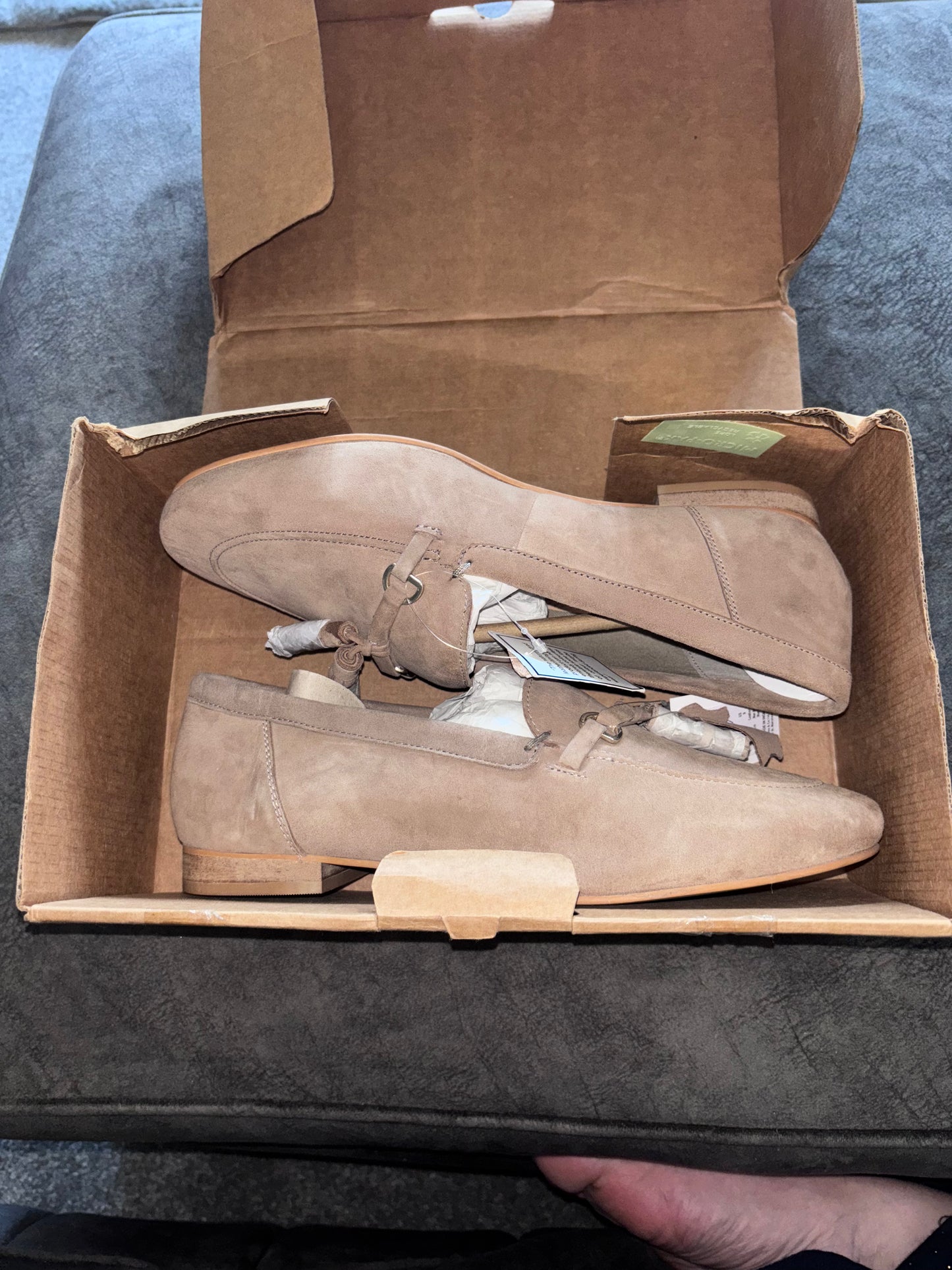 Suede Tassle Loafer EEE Fit Size 7 RRP £56.00