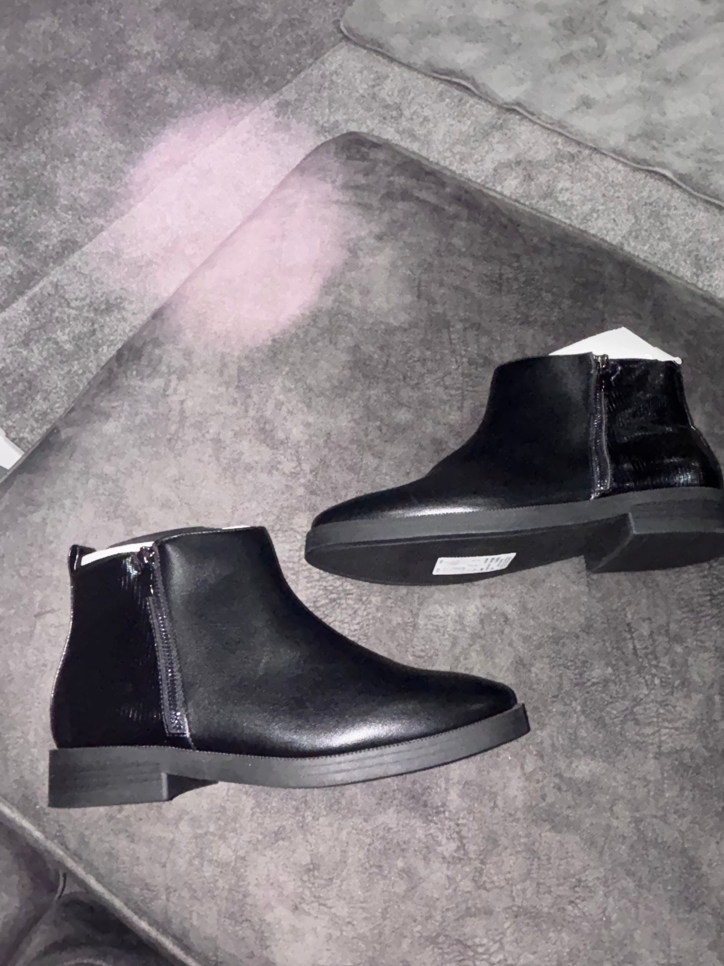 Verity Classic Zip Detail Ankle Boot Wide E Fit Size 7 RRP £38.00
