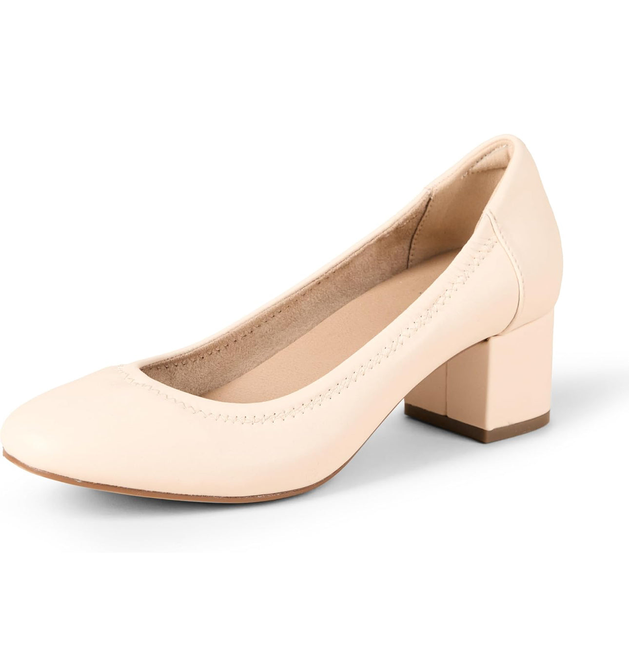 Amazon Essentials Women's Ballet Pump Beige UK 6.5 RRP £16.53