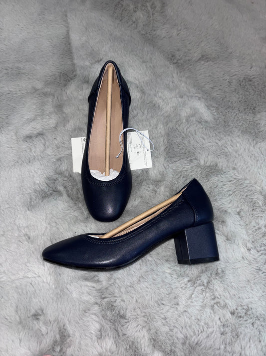 Amazon Essentials Women's Ballet Pump Navy Size UK 3 RRP £19.58
