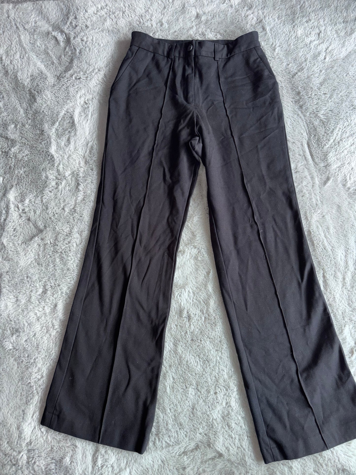 John Lewis Taylor Ponte Black Trousers Size 10 RRP £49