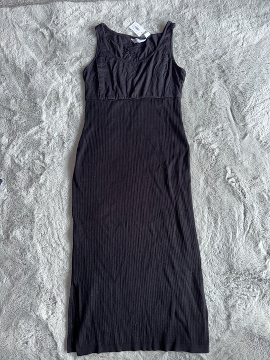 BNWT Seraphine Amaya Maternity Black Knit Dress Size 12 RRP £65