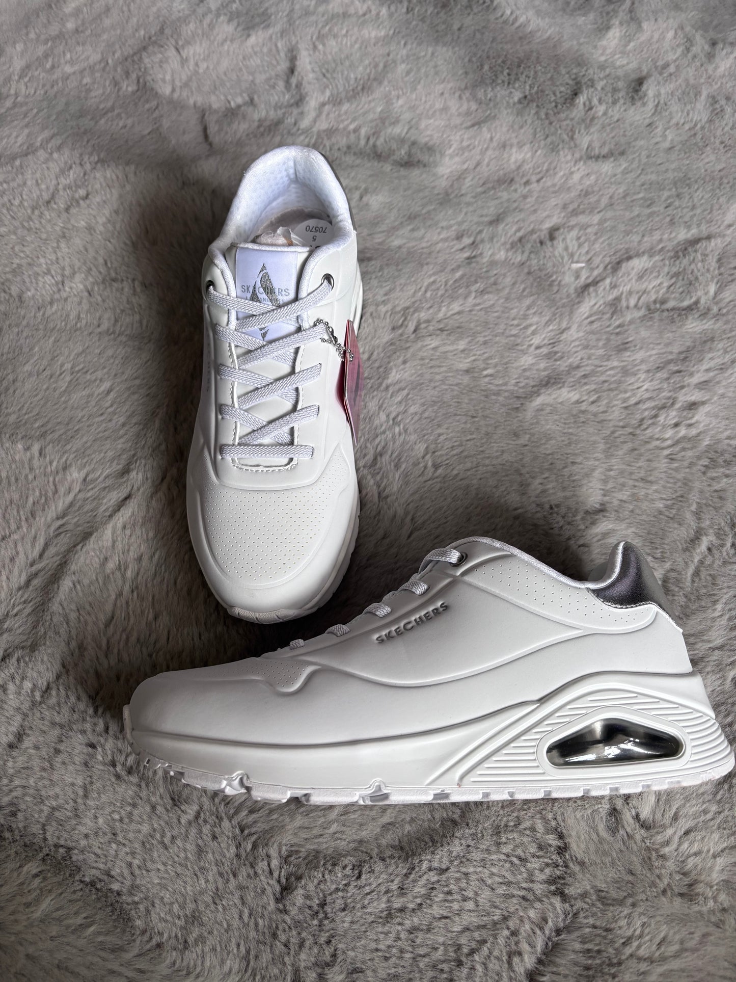 Skechers Uno Stand On Air Trainers Wide Fit Size UK 5 RRP £80