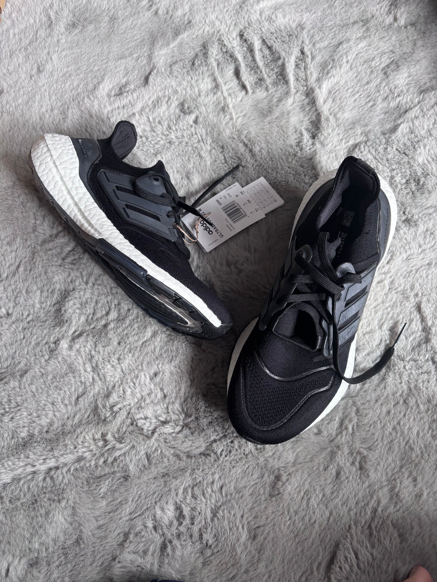 Adidas Ultra Boost 22 Black White Size UK 5 EU 38 RRP £165