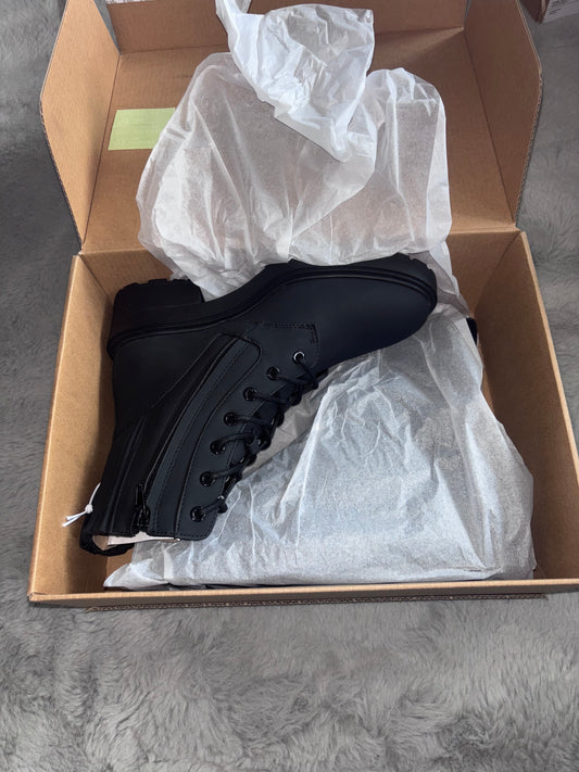 Amazon Essentials Combat Boots Size UK 5.5 RRP £36.20