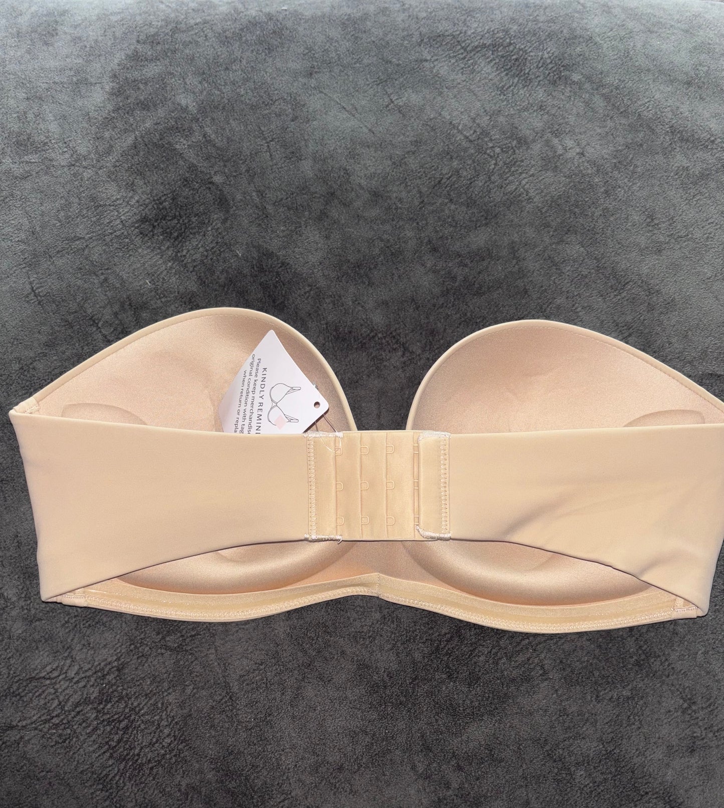BNWT Amazon Natural Anti Slip Strapless Bra 34DD RRP £21.99