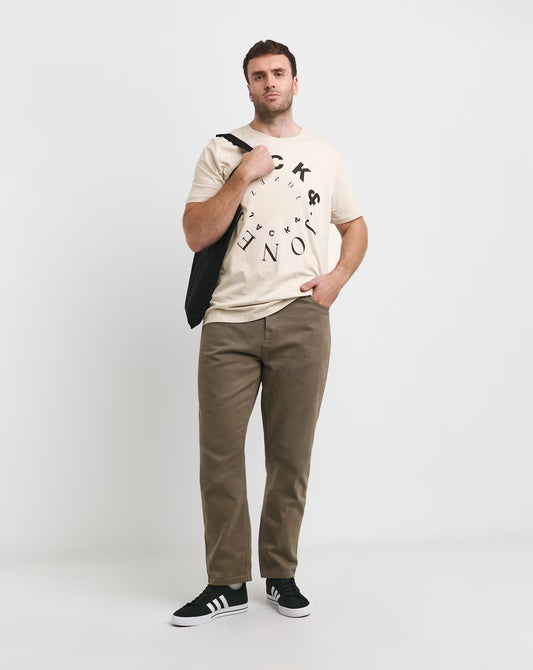 Jack & Jones Warrior Crew Neck T-Shirt Size Large RRP £20