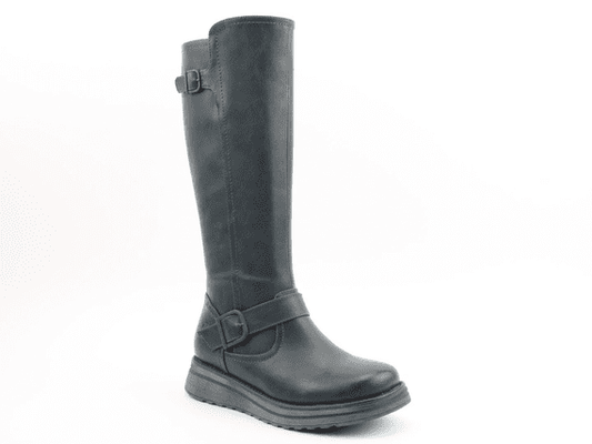 Heavenly Feet Rubymae Knee High Boots Ocean Standard Calf Extra Wide EEE Fit Size UK 5 RRP £82
