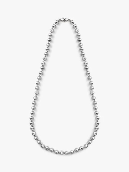 Eclectica Vintage Monet Single Row Faux Pearl Necklace, Dated Circa 1980s