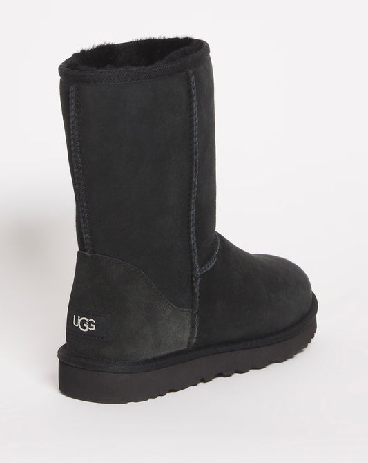 UGG Classic Short Boots Size UK 14 Black RRP £165