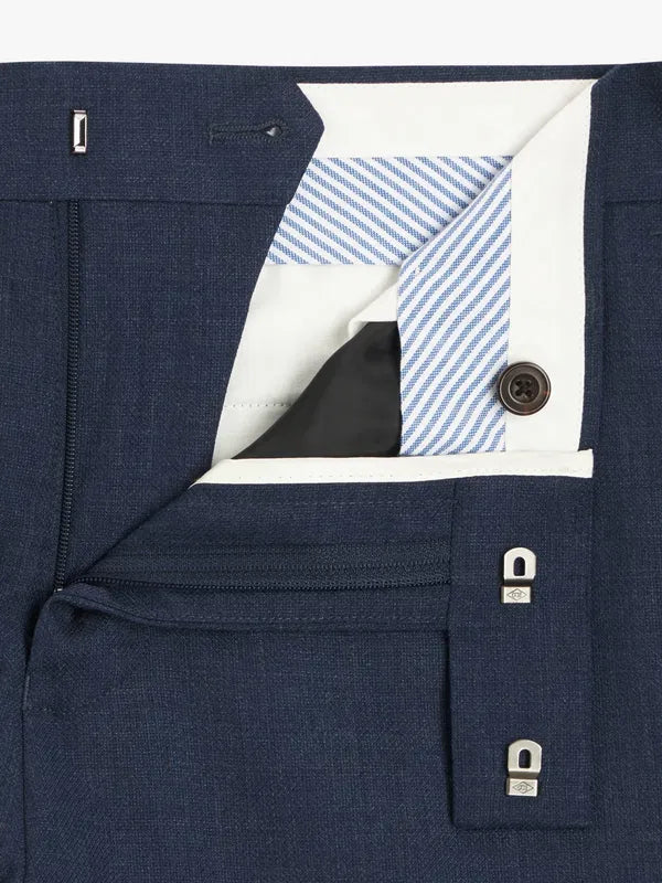 BNWT John Lewis 100% Wool Hopsack Suit Trousers Size 34 Regular RRP £90
